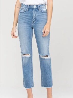 Vervet Beverley Straight Leg Denim